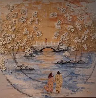 La mujer en el puente